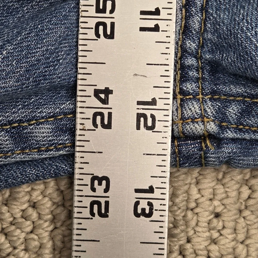 Levis 569 Loose Straight Jeans Mens 36x34 Blue Denim Medium Wash Y2K